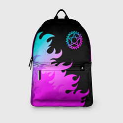 Рюкзак Black Butler неоновый огонь, цвет: 3D-принт — фото 2