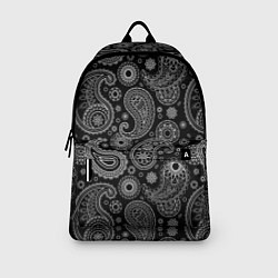 Рюкзак Пейсли на черном, цвет: 3D-принт — фото 2