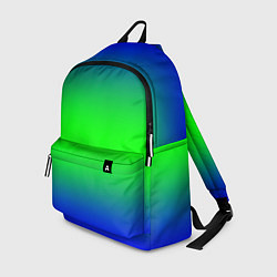 Рюкзак Зелёный градиент текстура, цвет: 3D-принт