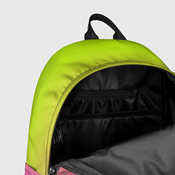Рюкзак Градиент яркий, цвет: 3D-принт — фото 2