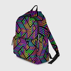 Рюкзак Линии лабиринта спектрального цвета, цвет: 3D-принт