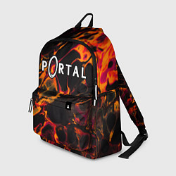 Рюкзак Portal red lava, цвет: 3D-принт