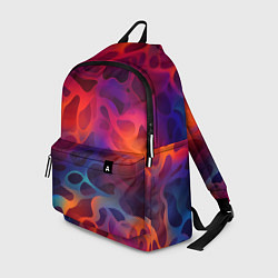 Рюкзак Паттерн неоновой волны, цвет: 3D-принт