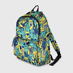 Рюкзак Монстры тропические, цвет: 3D-принт