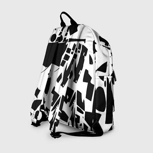 Рюкзак New York yankees - abstraction / 3D-принт – фото 2