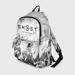 Рюкзак Ghost of Tsushima white graphite, цвет: 3D-принт