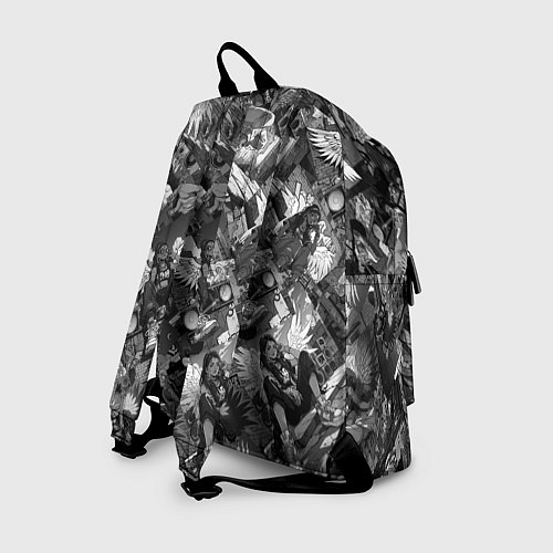 Рюкзак Городской ангел с крыльями в стиле аниме / 3D-принт – фото 2