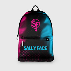 Рюкзак Sally Face - neon gradient по-центру, цвет: 3D-принт — фото 2