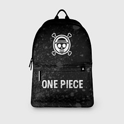 Рюкзак One Piece glitch на темном фоне по-центру, цвет: 3D-принт — фото 2