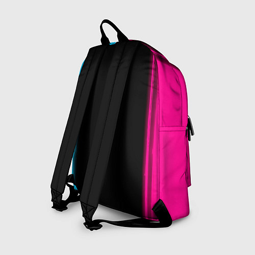 Рюкзак Queen - neon gradient по-центру / 3D-принт – фото 2