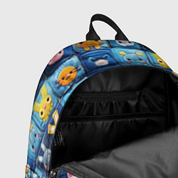 Рюкзак Пэчворк с кроликами, цвет: 3D-принт — фото 2