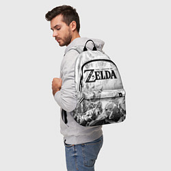 Рюкзак Zelda white graphite, цвет: 3D-принт — фото 2