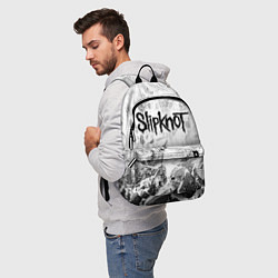 Рюкзак Slipknot white graphite, цвет: 3D-принт — фото 2