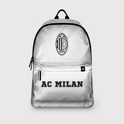 Рюкзак AC Milan sport на светлом фоне по-центру, цвет: 3D-принт — фото 2