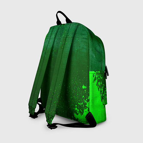 Рюкзак Valencia - green gradient по-центру / 3D-принт – фото 2
