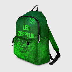 Рюкзак Led Zeppelin - green gradient посередине