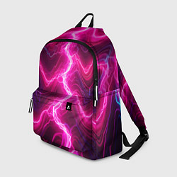Рюкзак Pink lightnings - ai art fantasy, цвет: 3D-принт