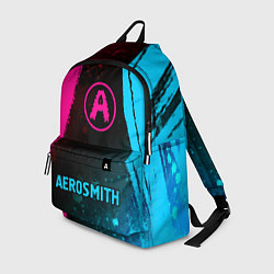 Рюкзак Aerosmith - neon gradient по-центру, цвет: 3D-принт