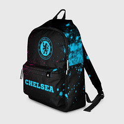 Рюкзак Chelsea - neon gradient по-центру, цвет: 3D-принт