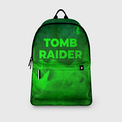 Рюкзак Tomb Raider - green gradient посередине, цвет: 3D-принт — фото 2