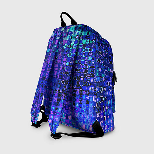 Рюкзак Абстракция синий индиго / 3D-принт – фото 2