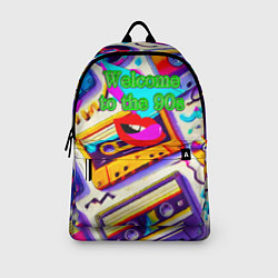Рюкзак Добро пожаловать в 90-е: Эра яркости и стиля, цвет: 3D-принт — фото 2