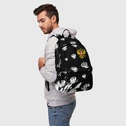 Рюкзак Герб РФ паттерн, цвет: 3D-принт — фото 2