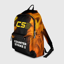 Рюкзак Counter Strike 2 - gold gradient по-центру, цвет: 3D-принт