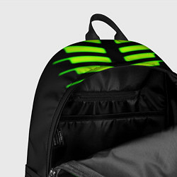 Рюкзак Xbox green line, цвет: 3D-принт — фото 2