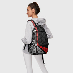 Рюкзак Marshmello pattern, цвет: 3D-принт — фото 2