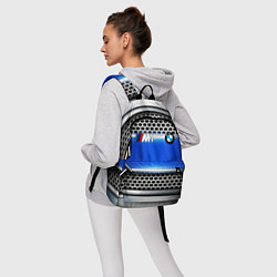 Рюкзак BMW metal machine, цвет: 3D-принт — фото 2