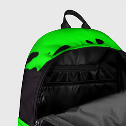 Рюкзак Xbox fire green, цвет: 3D-принт — фото 2