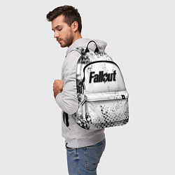 Рюкзак Fallout game краски, цвет: 3D-принт — фото 2