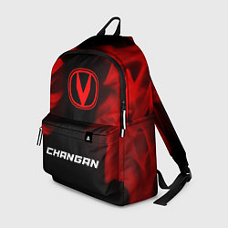 Рюкзак Changan - red gradient по-центру, цвет: 3D-принт