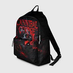 Рюкзак Cannibal Corpse кровавый череп, цвет: 3D-принт