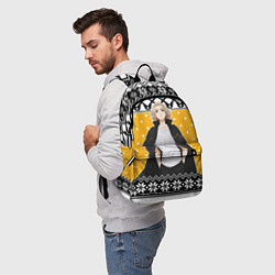 Рюкзак Свитер новогодний Майки, цвет: 3D-принт — фото 2