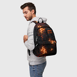 Рюкзак Arctic Monkeys - плиты с подсветкой, цвет: 3D-принт — фото 2