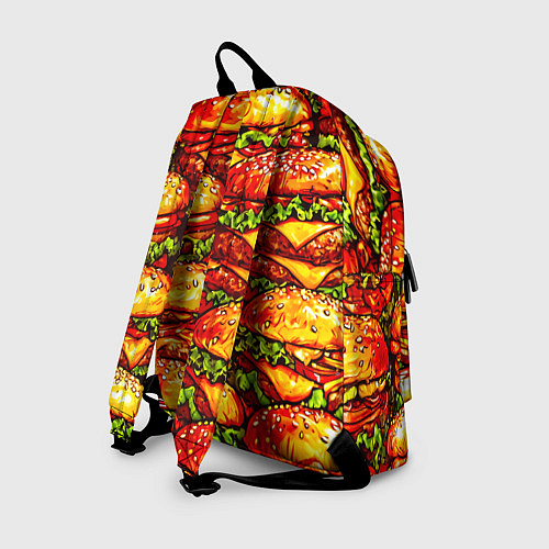 Рюкзак Бургеры / 3D-принт – фото 2