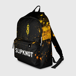 Рюкзак Slipknot - gold gradient по-центру, цвет: 3D-принт