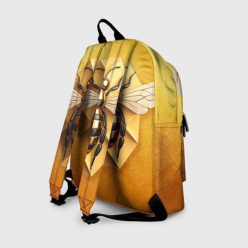 Рюкзак Пчела на золоте / 3D-принт – фото 2
