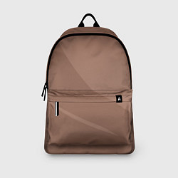 Рюкзак Мокко Мусс однотонный с полосой, цвет: 3D-принт — фото 2