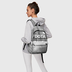 Рюкзак Dota - grey gradient посередине, цвет: 3D-принт — фото 2