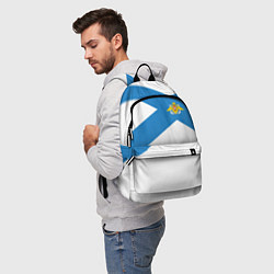 Рюкзак Военно-морской флот: орёл с адмиралтейскими якорям, цвет: 3D-принт — фото 2