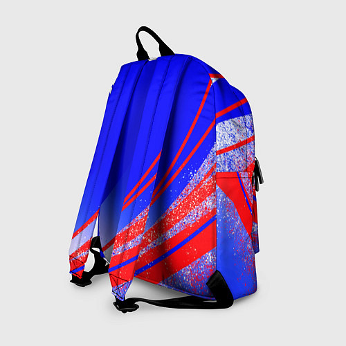 Рюкзак Герб России на фоне цветов флага государства / 3D-принт – фото 2