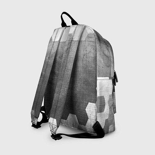 Рюкзак Stumble Guys - grey gradient по-центру / 3D-принт – фото 2