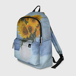 Рюкзак Подсолнухи в вазе, цвет: 3D-принт