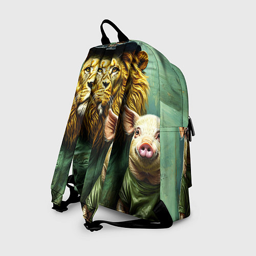 Рюкзак Лев со свиньей / 3D-принт – фото 2