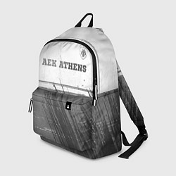 Рюкзак AEK Athens - white gradient посередине, цвет: 3D-принт