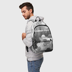 Рюкзак Dongfeng - grey gradient посередине, цвет: 3D-принт — фото 2