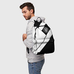 Рюкзак Манчестер Юнайтед геометрия, цвет: 3D-принт — фото 2